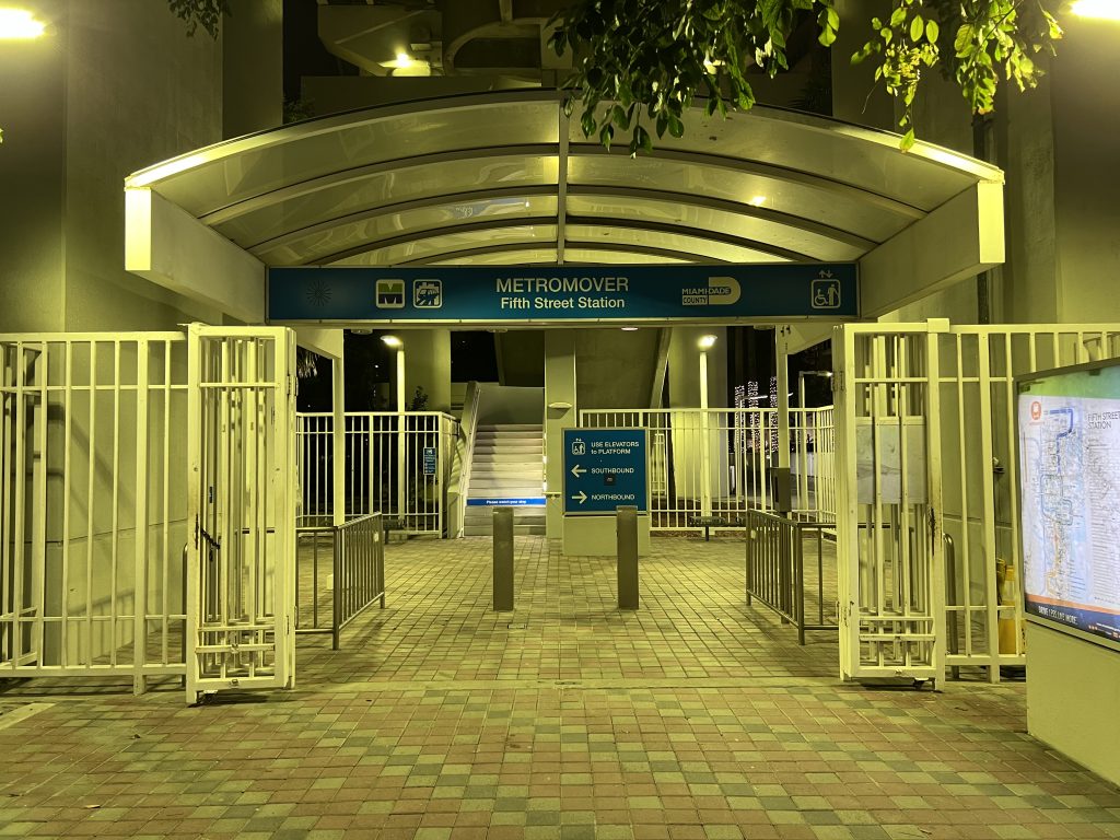 Miami Metromover Fifth Street Station