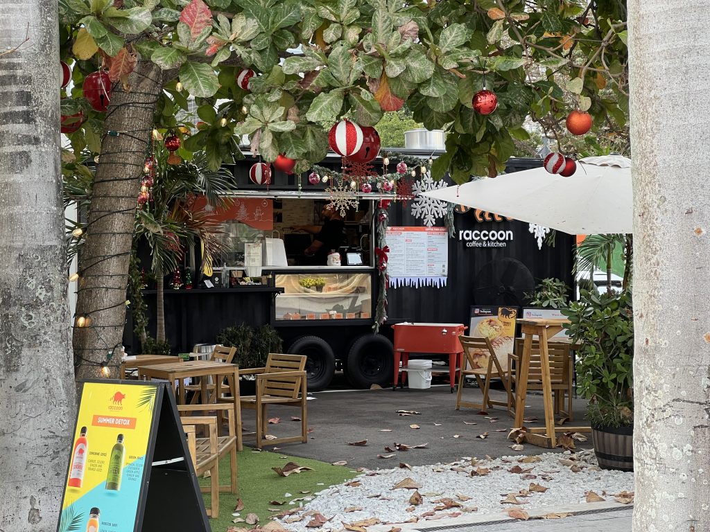 Raccoon Coffee & Kitchen Brickell Reviews — Outside at Wintertime | Too Good To Go Miami Discount
