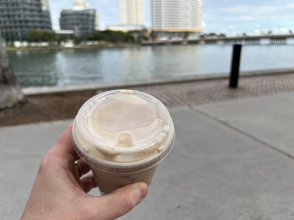 Raccoon Coffee & Kitchen Brickell Reviews — Iced Chai Latte Miami Riverwalk Trail | Too Good To Go Miami Discount