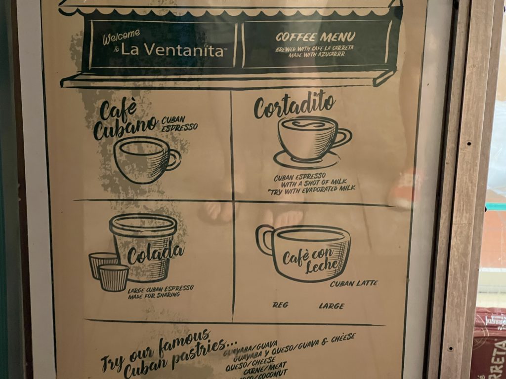 Versailles Miami La Ventanita Coffee Window