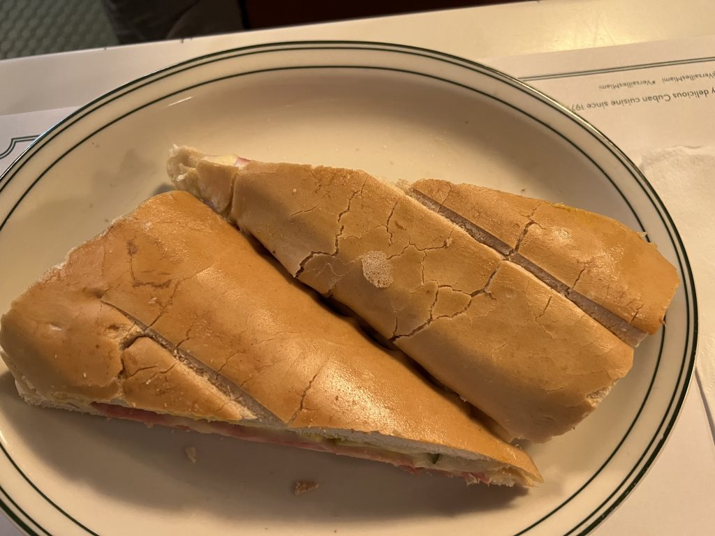 Versailles Cuban Restaurant Review — Cubano Cuban sandwich | Little Havana,  Miami Restaurant Reviews